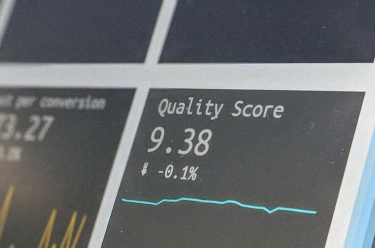 A laptop screen showing a login page to EqualPrice.